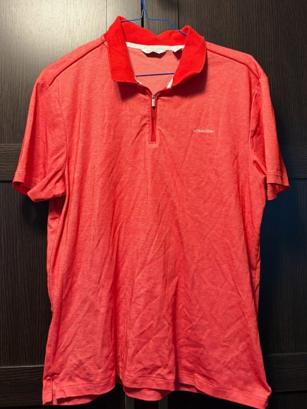 Calvin Klein Zipper Polo